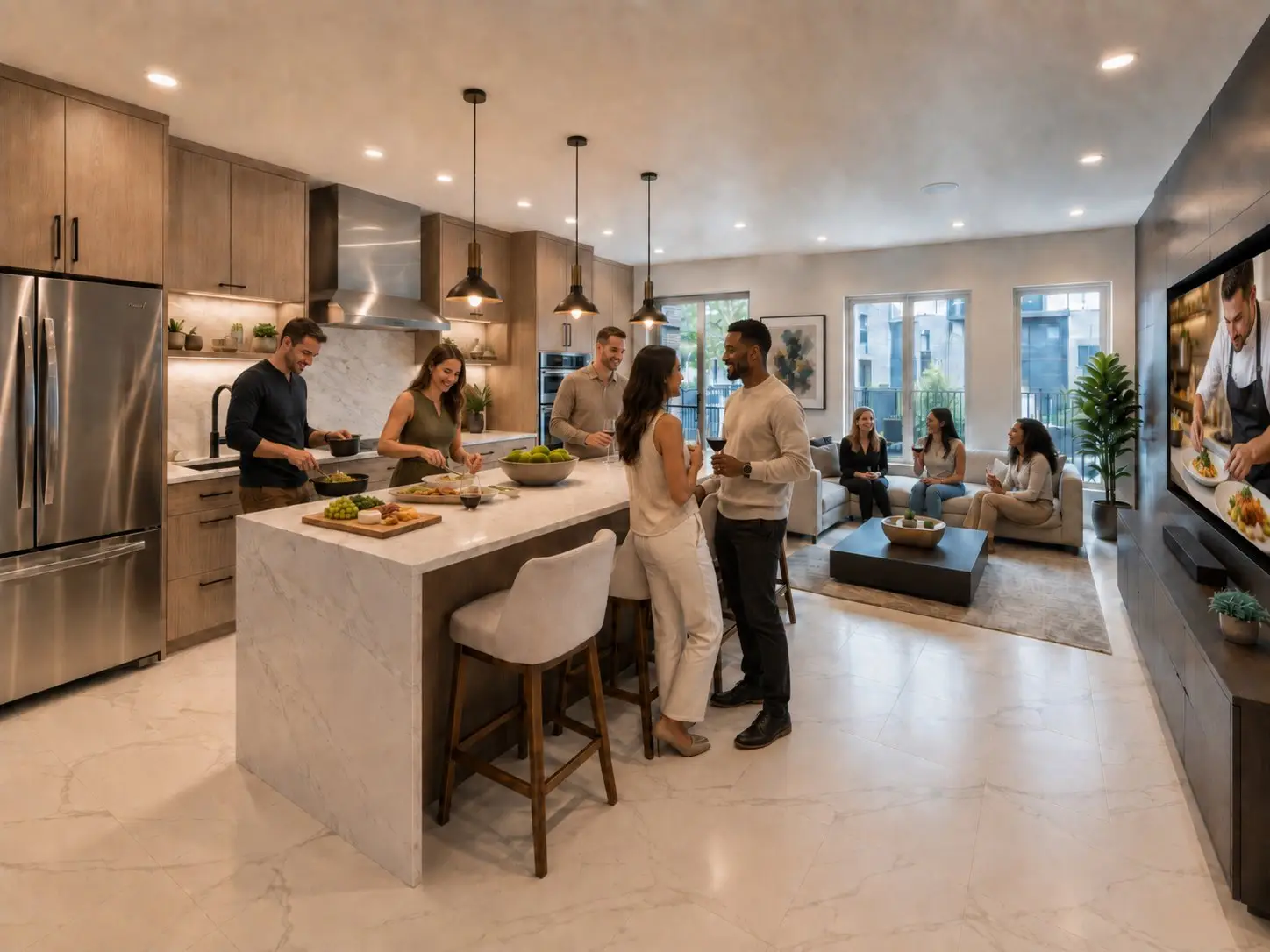 Interior finishes at M//44